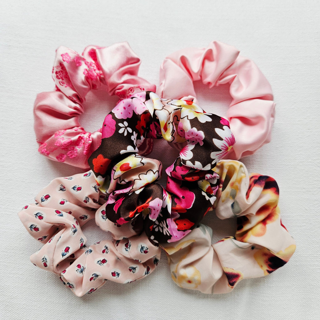 Blush & Bloom Scrunchie Collection