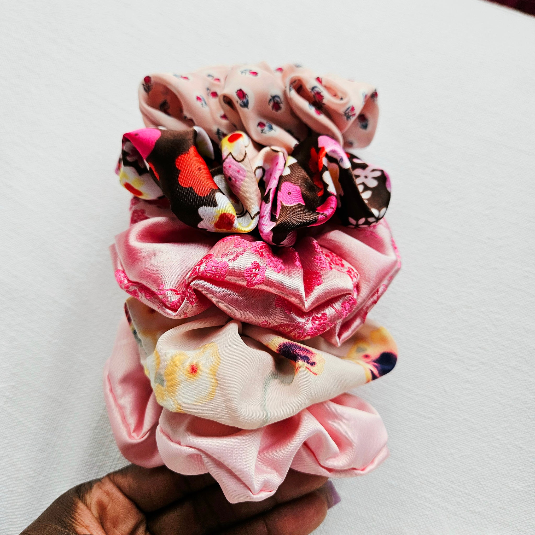Blush & Bloom Scrunchie Collection