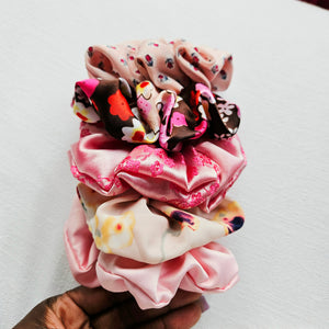 Blush & Bloom Scrunchie Collection